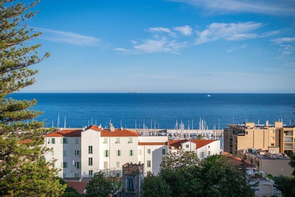 Le Fontana Rosa - Vue Mer - Terrasse - Parking Inclus Menton Exterior foto